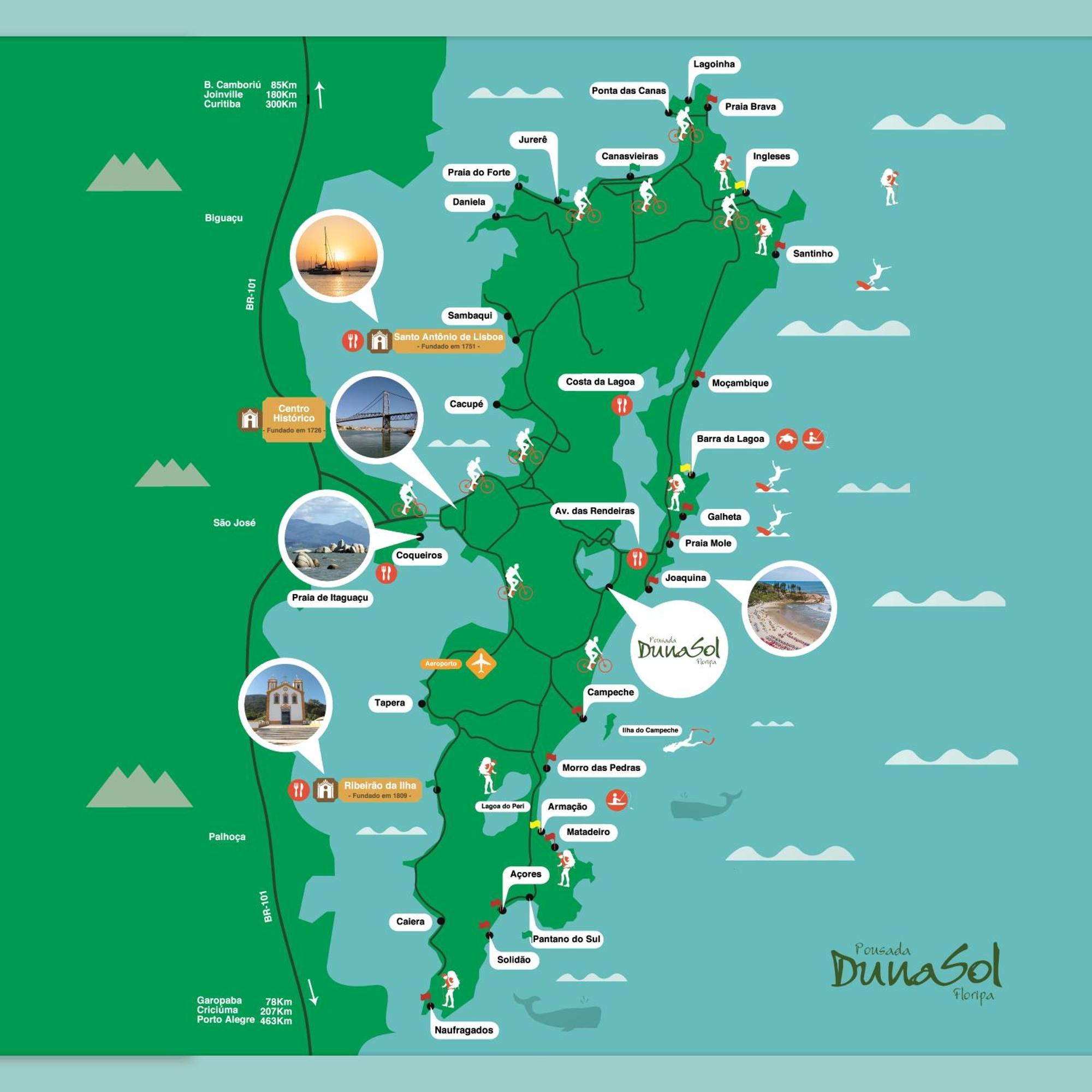 Pousada Dunasol Floripa Florianópolis 外观 照片